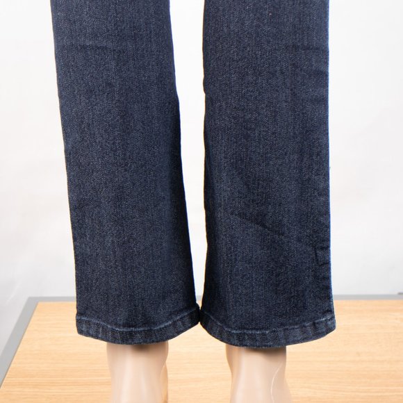 d. Jeans Skinny 6 (28 X 29) Women's Denim Jeans Dark Wash Zip Fly - Picture 8 of 10